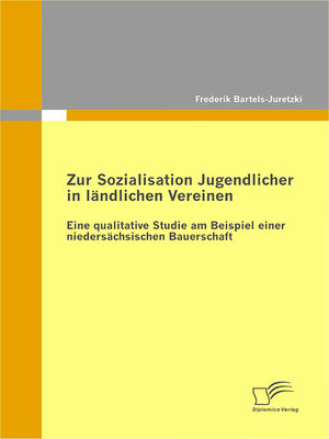 cover image of Zur Sozialisation Jugendlicher in ländlichen Vereinen